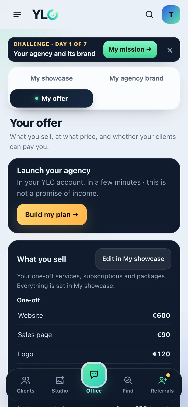 Your offer on a phone
