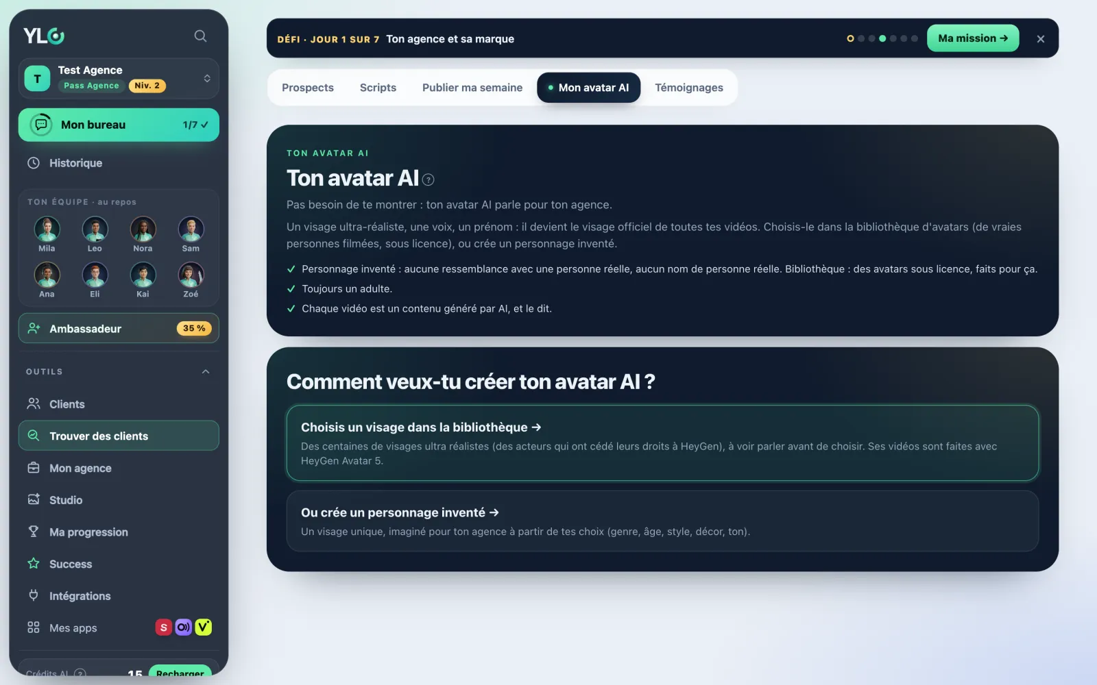 Ton avatar AI