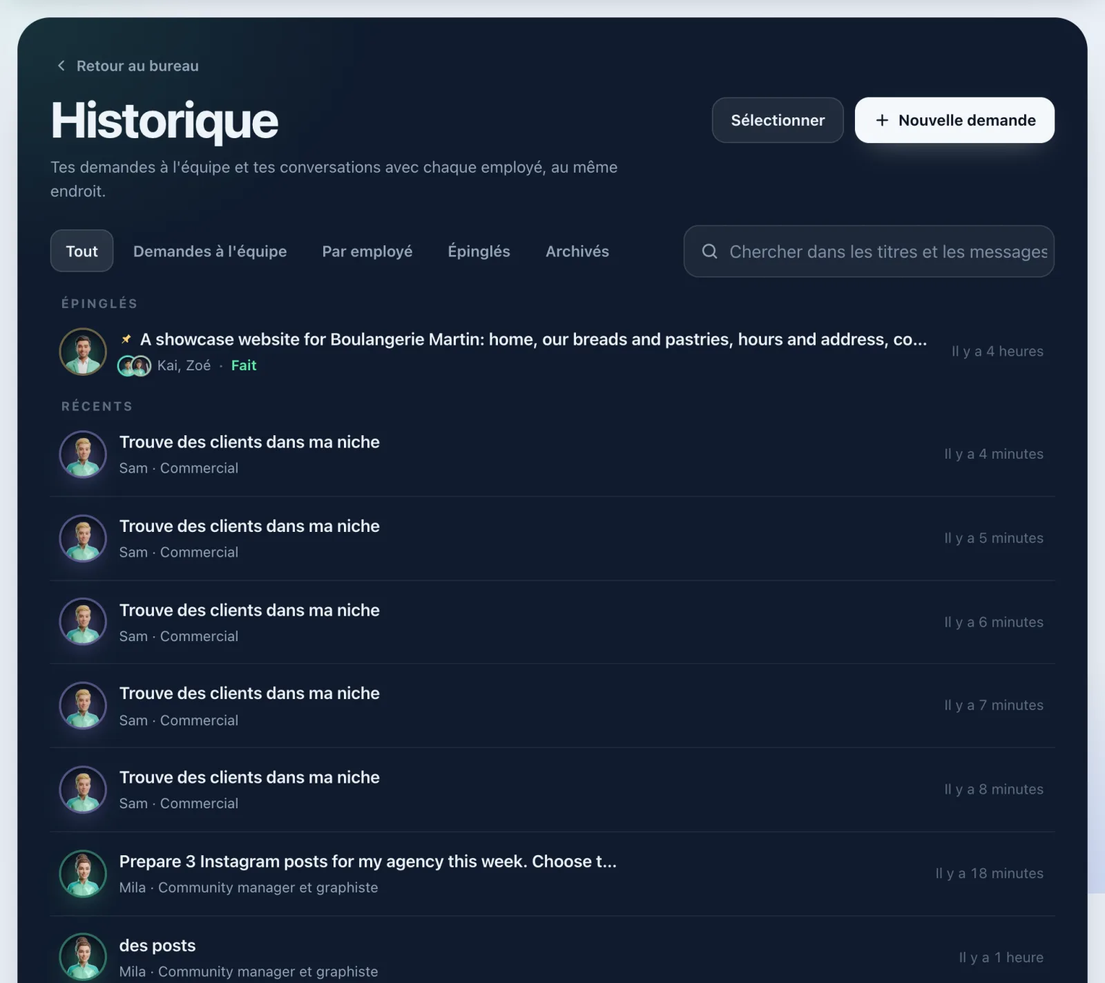 L'Historique