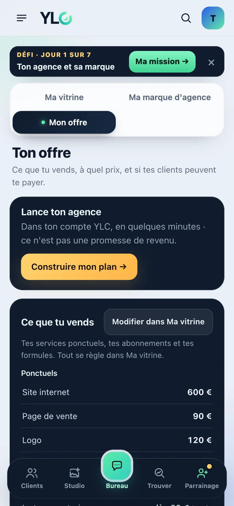 Ton offre sur téléphone