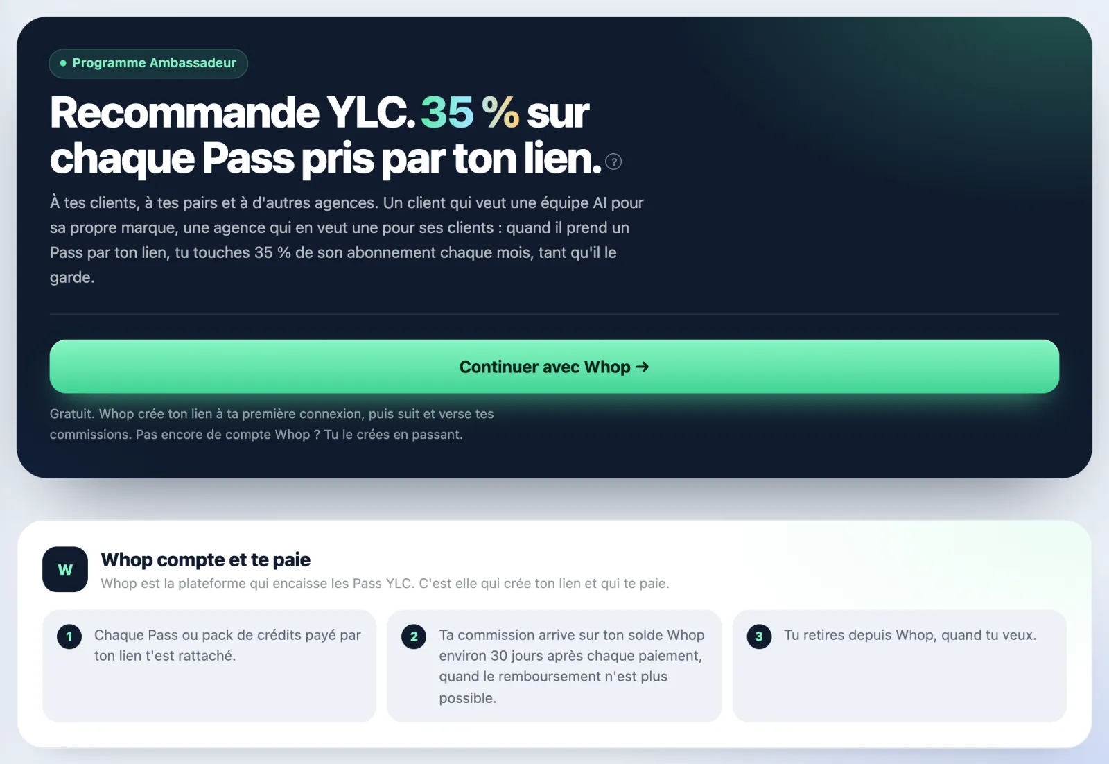 Le parrainage