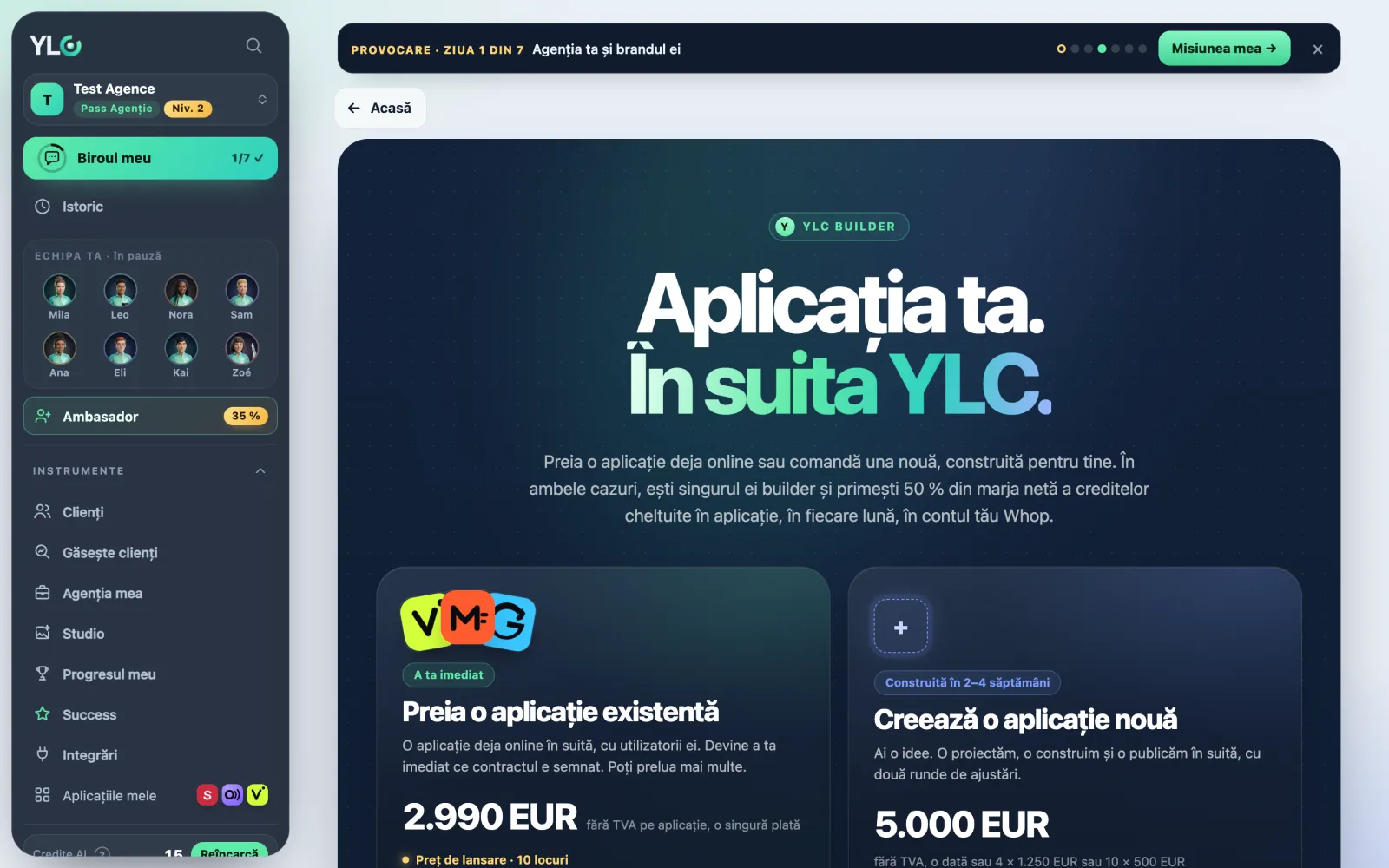 Programul Builder