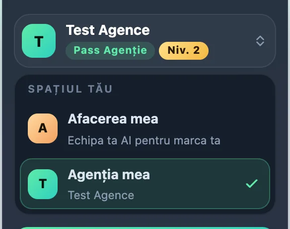 Lista Spațiul tău